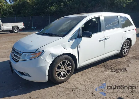2012 Honda Odyssey Ex-L z USA, uszkodzony, nr VIN 5FNRL5H64CB042519